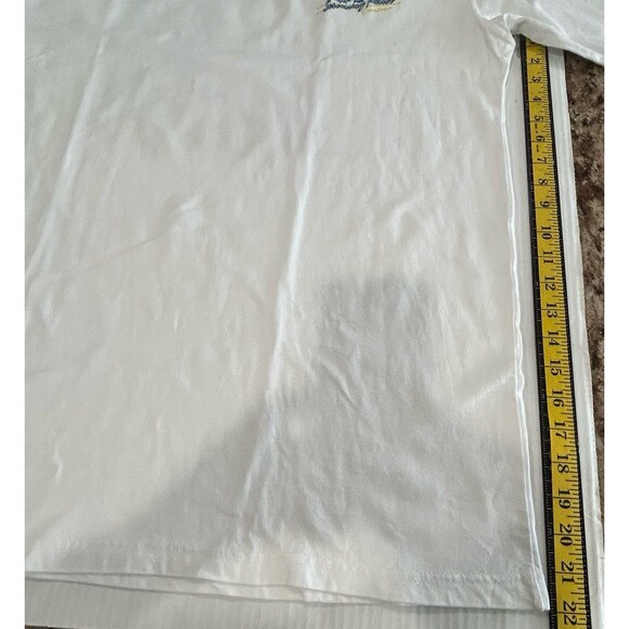 New Port Blue T-Shirt Men’s Size XXL Color White Graphic Tee - Picture 8 of 9